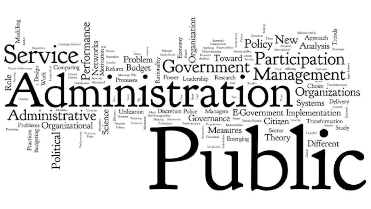 Public Administration and Government Reform